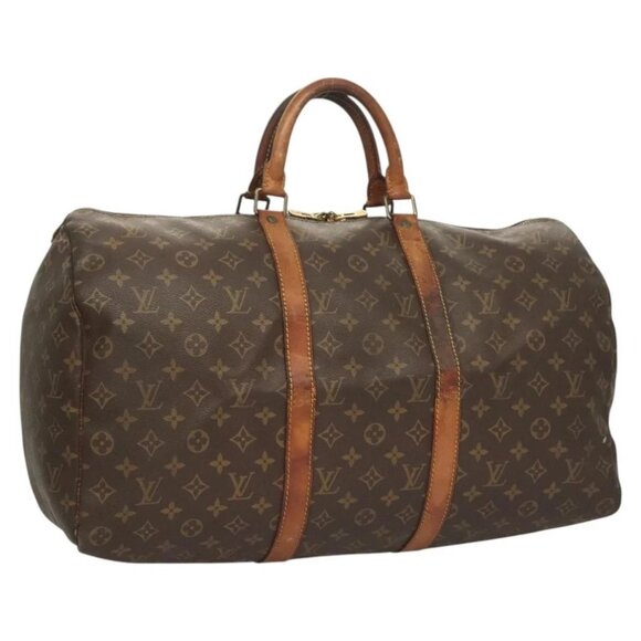 LOUIS VUITTON Monogram Keepall 50 Boston Bag - Picture 1 of 15